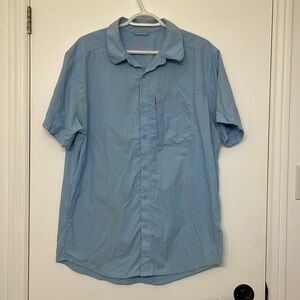 MEC nylon shirt, baby blue